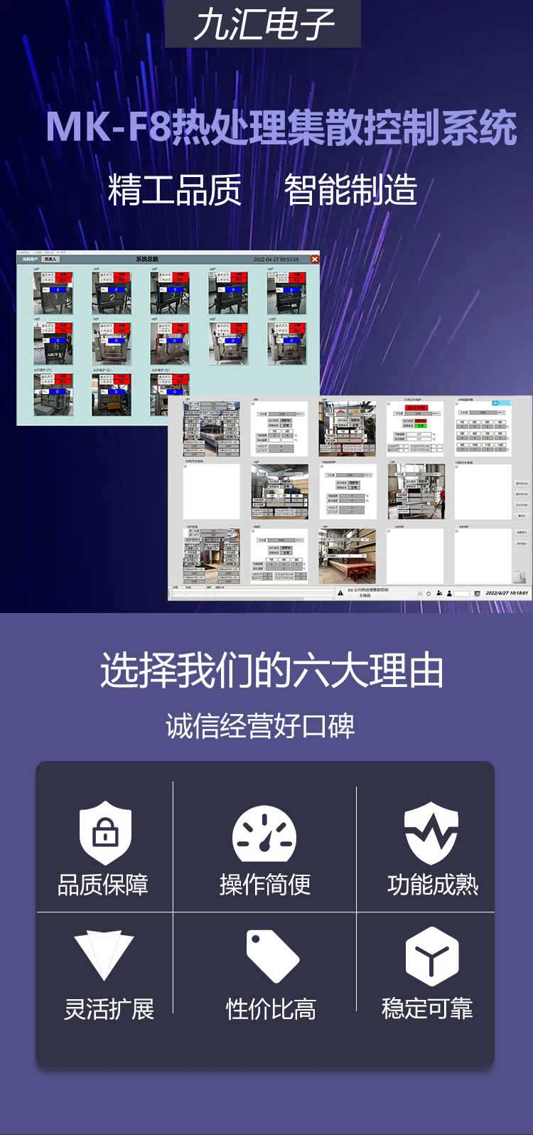MKF8系列热处理集散控制系统